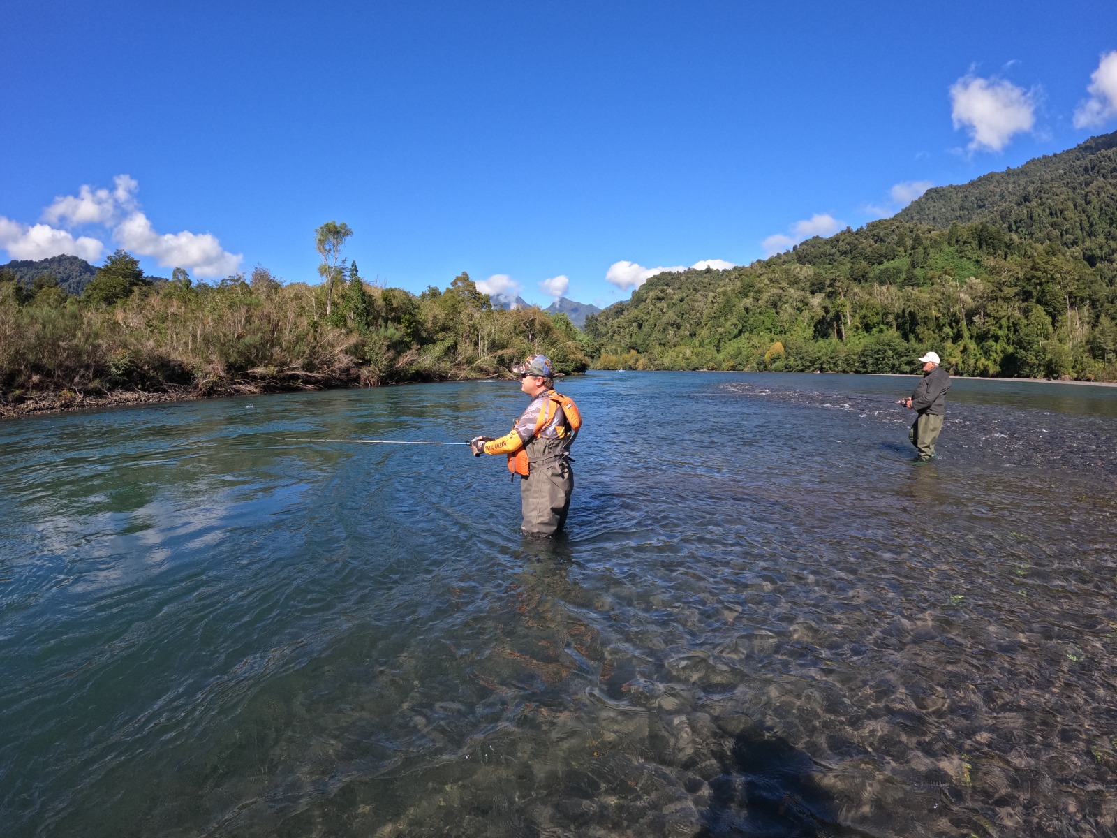 Pescaria Salm�o Chile