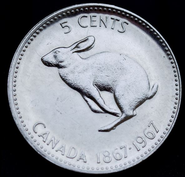 Moeda 5 Centavos de 1967