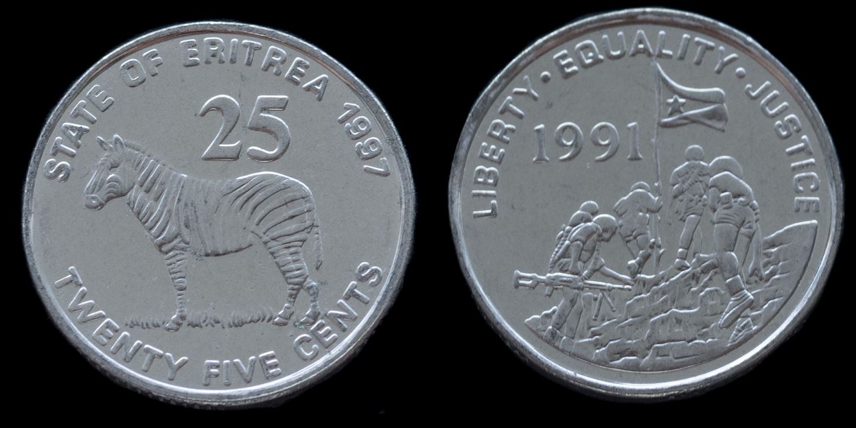 Moeda 25 Centavos de 1997
