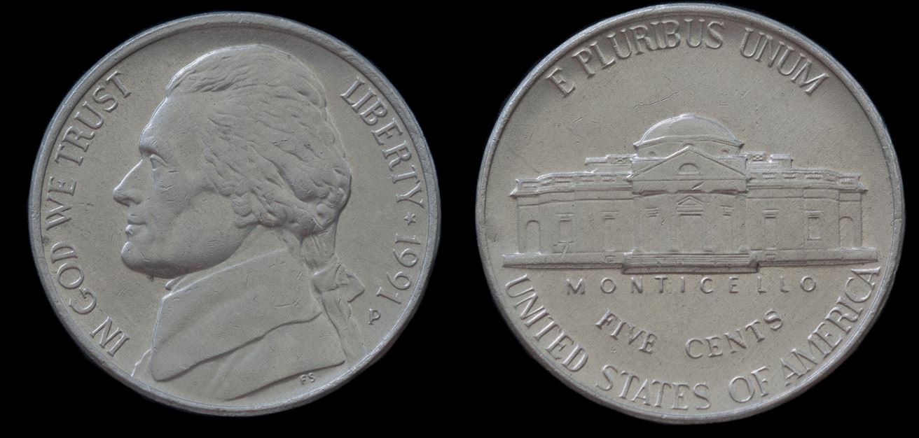 Moeda 5 Centavos de 1991