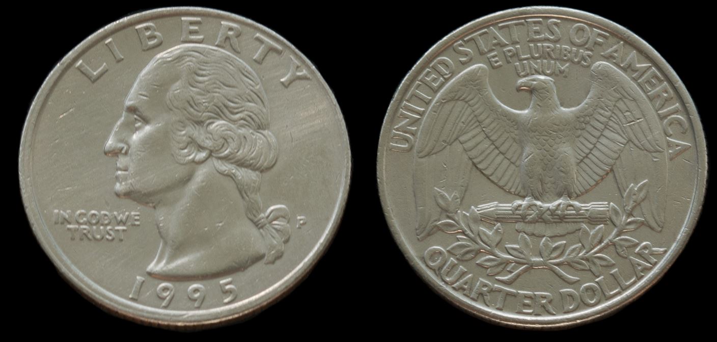 Moeda 25 Centavos de 1995