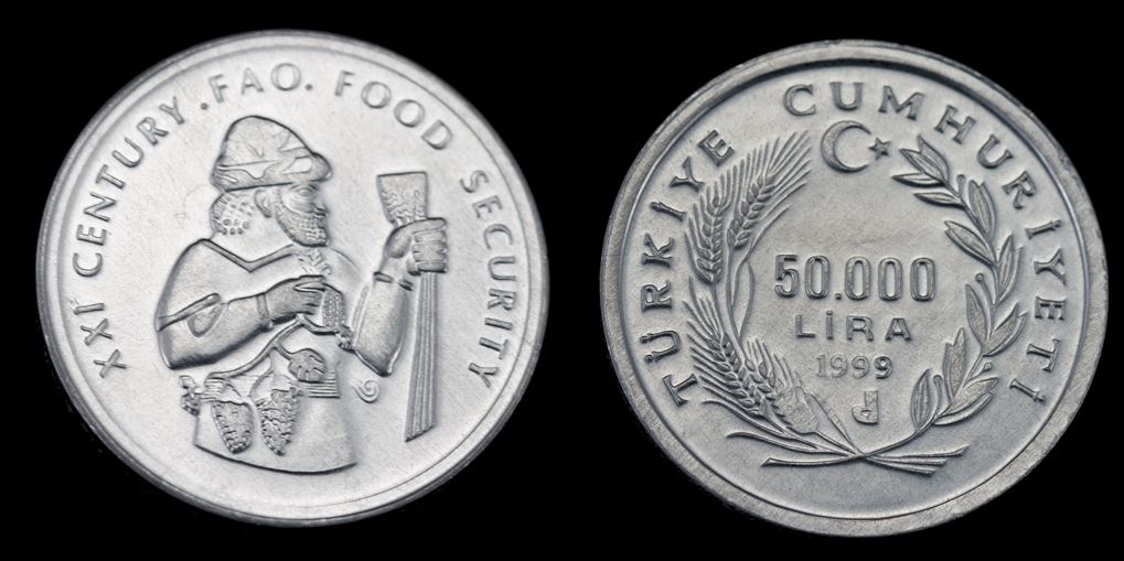 Moeda 50000 Liras 1999 - FAO