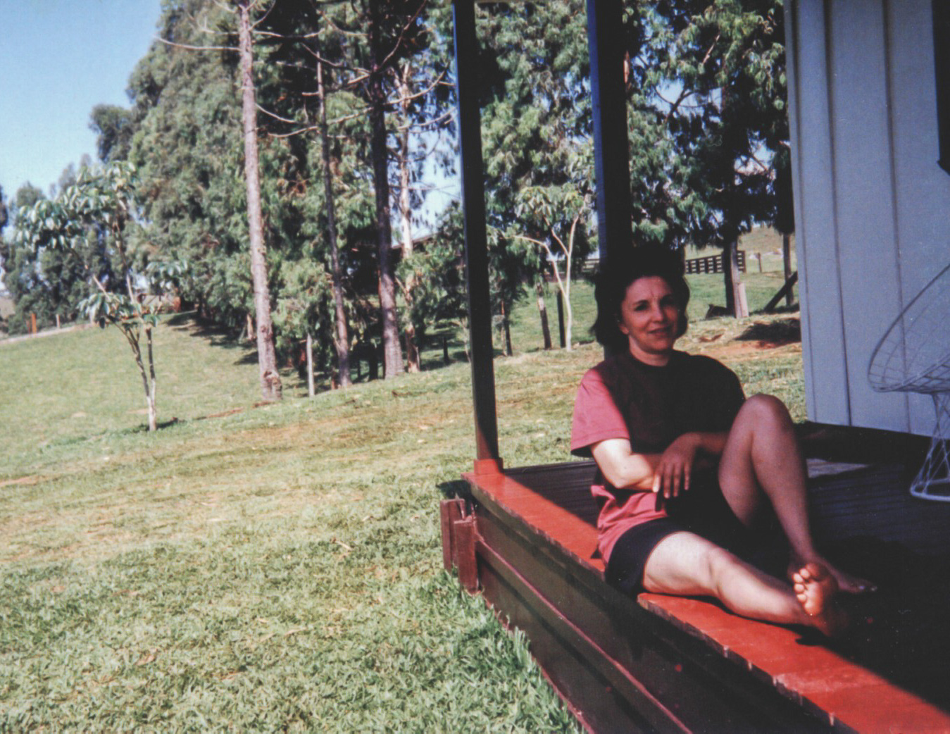 Zo� na Nova Casa da Fazenda Avestruz